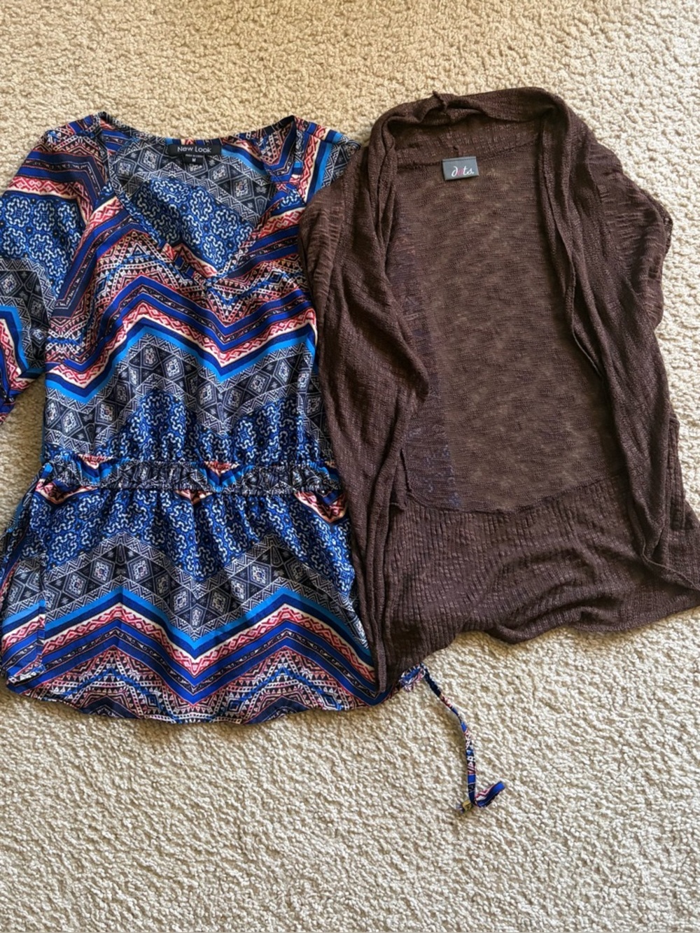 Women’s Size M Tops Bundle – New Look & Dots – Casual / Workwear – 2 Pieces